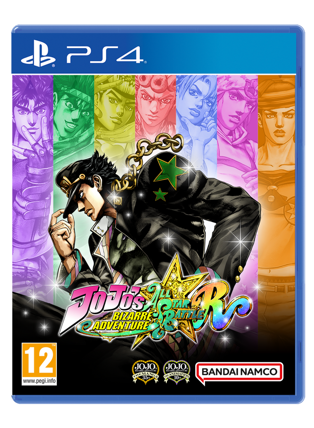 JoJo's Bizarre Adventure: All-Star Battle R – PlayStation 4 – spilomslag