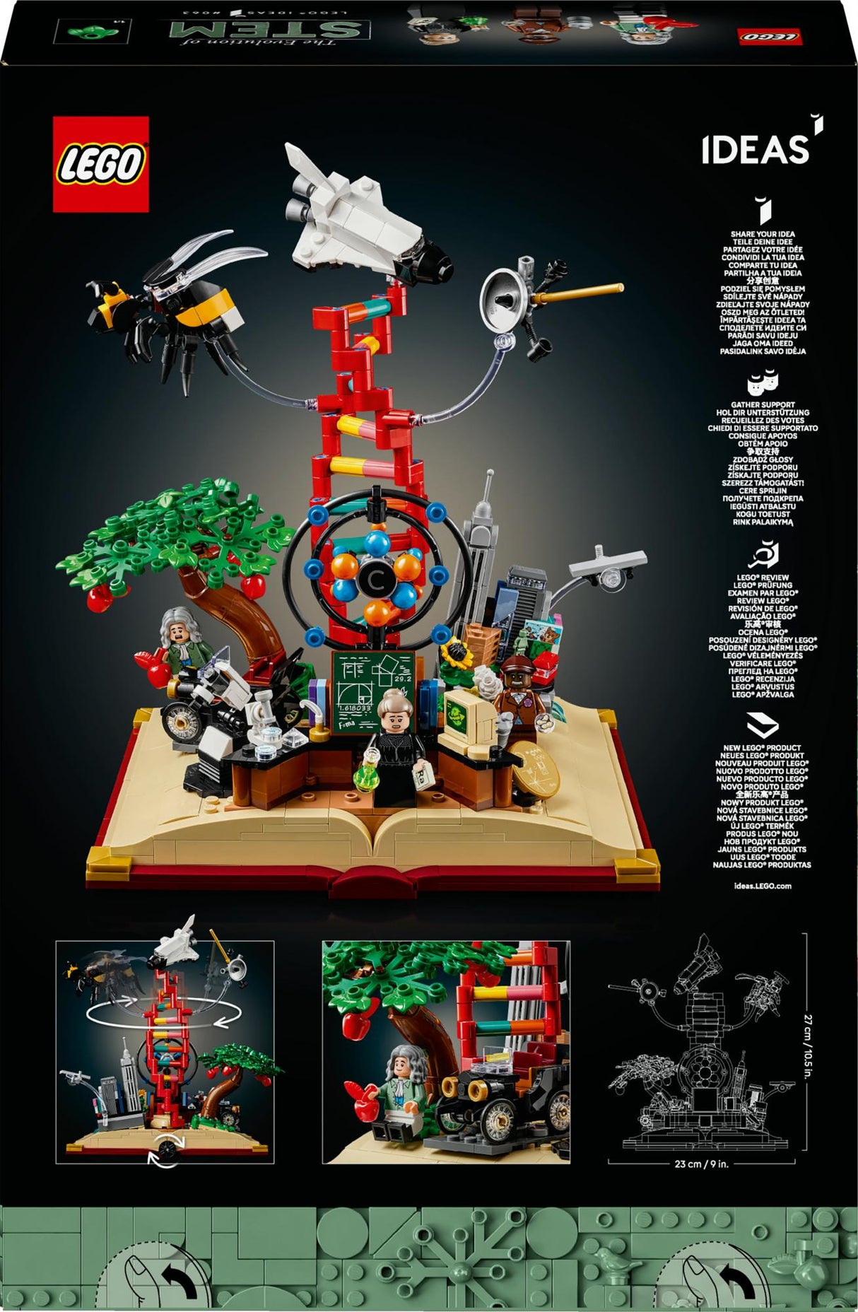 LEGO - LEGO Ideas - The Evolution of STEM (21355) LEGO