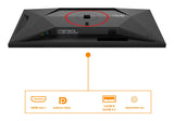 AOC U27G4R 27“ Dual Frame 3840x2160/1920x1080/16:9/400 cd/m²/1ms/HDMI, DisplayPort, Headphone out AOC
