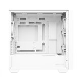 ASUS A21 PLUS mATX Case with 4 Pre-installed ARGB Fans, BTF support - White ASUS