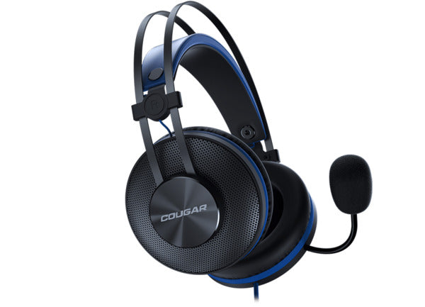 COUGAR IMMERSA ESSENTIAL Headset - Sort/Blå