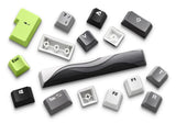 Sharkoon SKILLER SGK50 S3 Design Bundle D5 (gray/neon green) - DE Layout Sharkoon