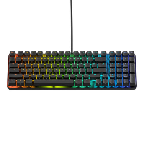 Glorious GMMK Eternal 96% – mekanisk RGB-tastatur, Nordic, sort