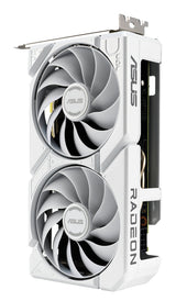 ASUS Radeon RX 9060 XT DUAL WHITE Edition 16GB – Hvid