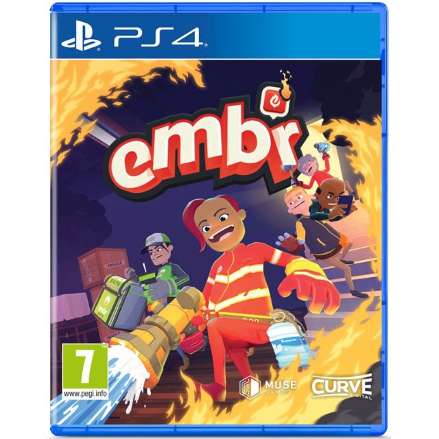 Embr: Über Firefighters – PlayStation 4 – spilomslag