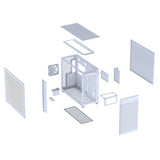 ASUS PRIME AP303 TG – kabinet – Hvid