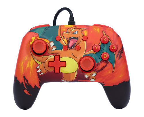 PowerA Enhanced Wired Controller – Charizard Vortex – Switch