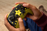 Turtle Beach Rematch Wireless – Super Mario Star – Switch – controller i brug; producentillustration