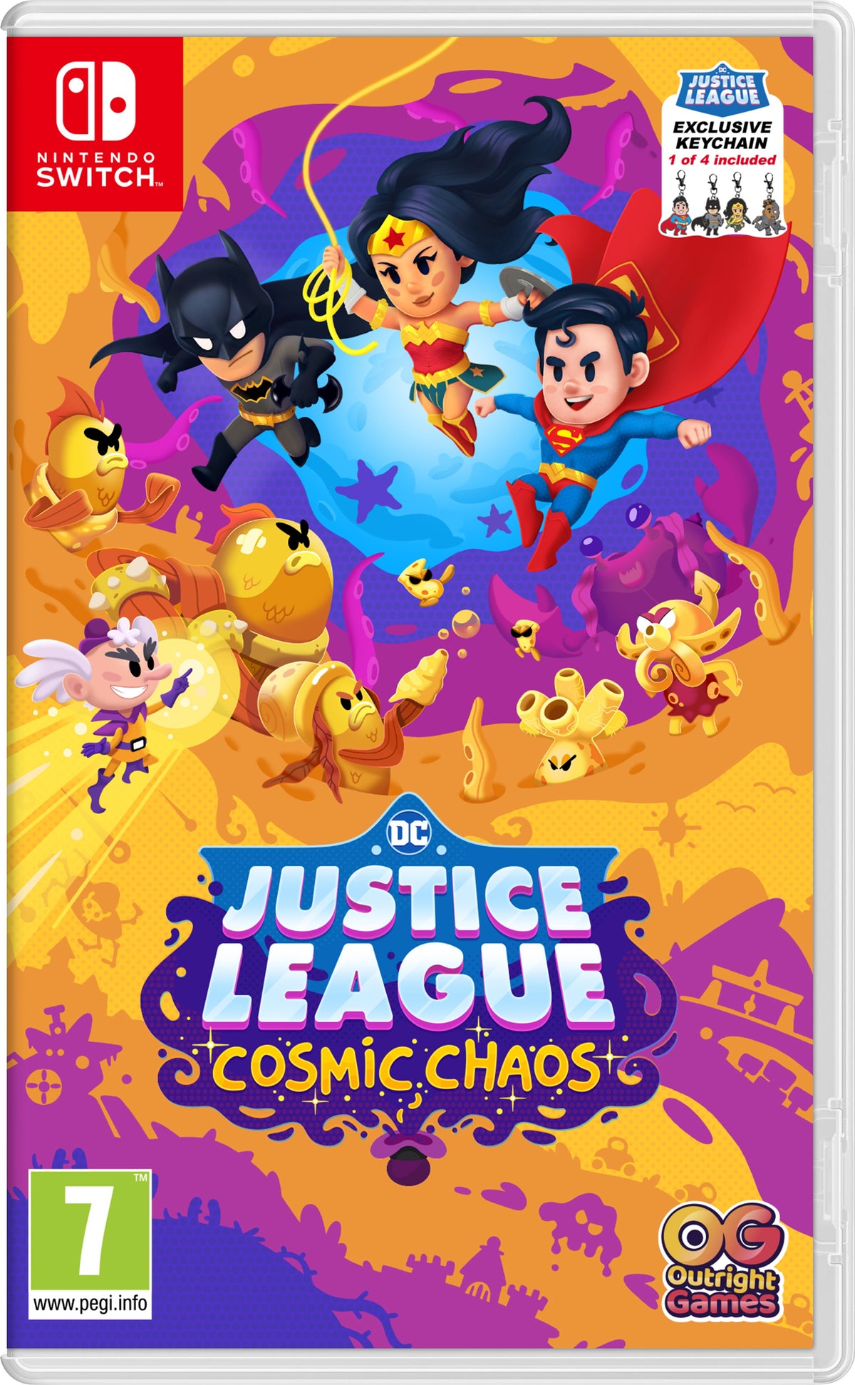 DC’s Justice League: Cosmic Chaos – Nintendo Switch – produktmotiv