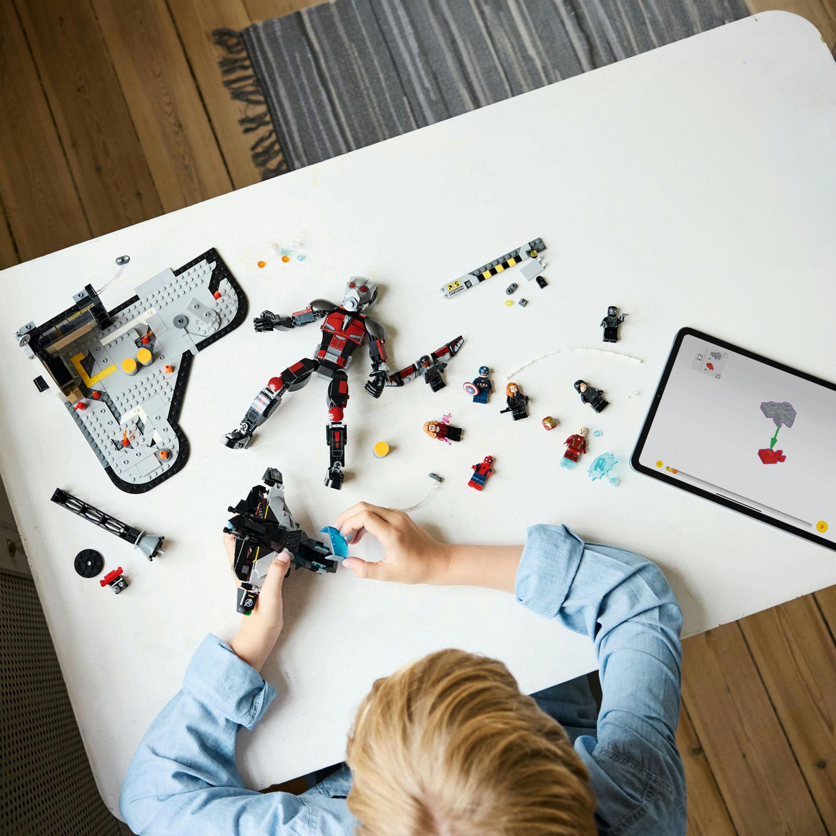 LEGO 76314 Marvel Super Heroes Captain America: Civil War Action Duel LEGO