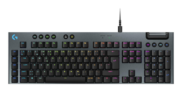 Logitech - G915 X lågprofils trådbundet speltangentbord