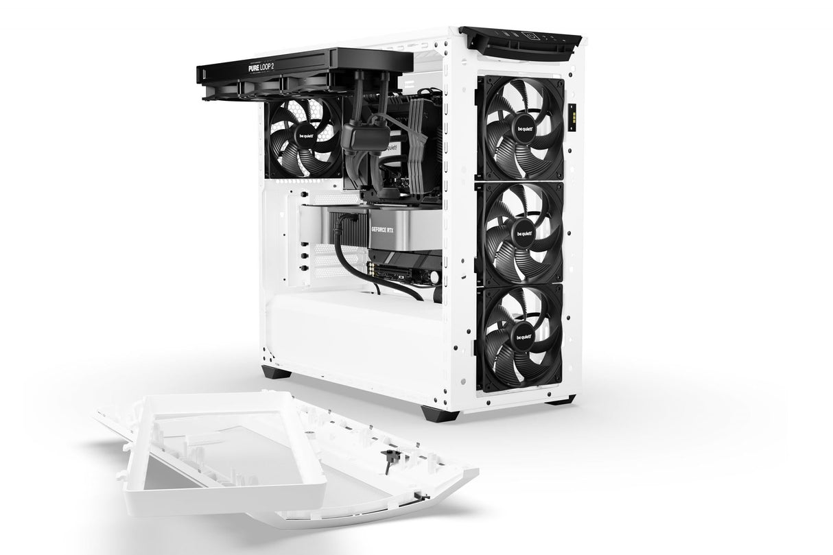 be quiet! SHADOW BASE 800 DX, tower case (white, tempered glass) Be quiet
