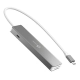 j5create JCD390-N – 4K60 USB-C-multiadapter – 10 Gbit/s – adapter fra toppen
