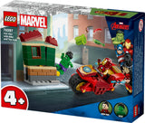 LEGO 76287 Marvel Super Heroes Iron Man with Bike and the Hulk LEGO