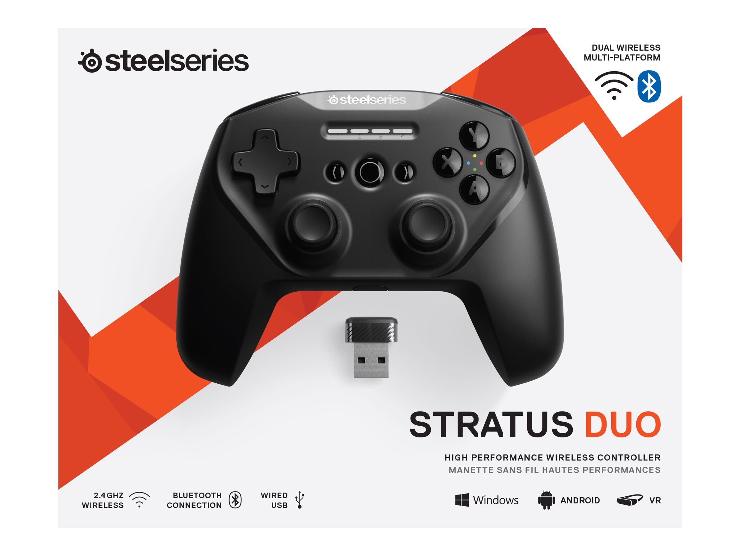 SteelSeries Stratus Duo Gamepad Sort
