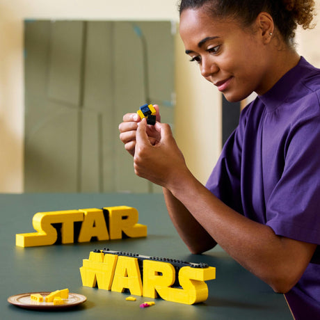 LEGO 75407 Star Wars Logo made of LEGO bricks