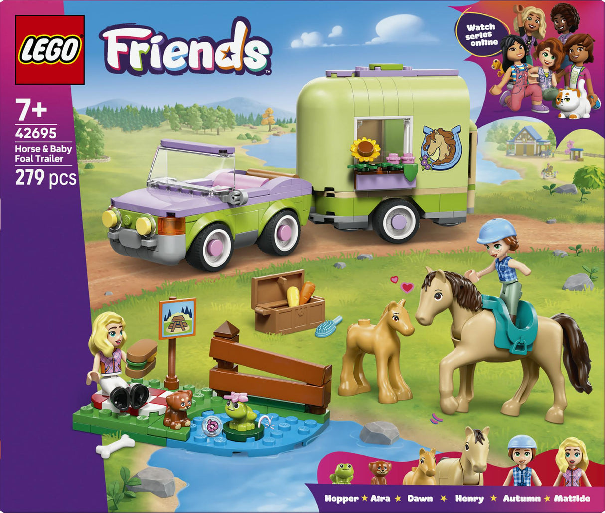 LEGO - LEGO Friends - Horse & Baby Foal Trailer (42695) LEGO