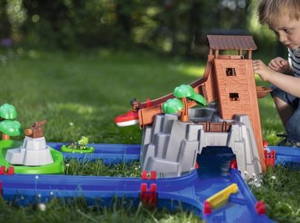 AquaPlay AdventureLand 1547 – vandbane med bjerg og rutsjebane – produktbillede 7