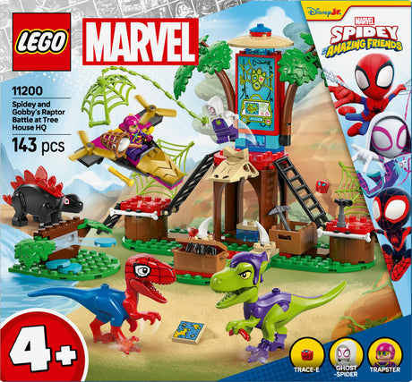 LEGO 11200 Marvel Spidey and his Super Friends Showdown at the Treehouse: Spidey-Rex vs. Gobby Raptor