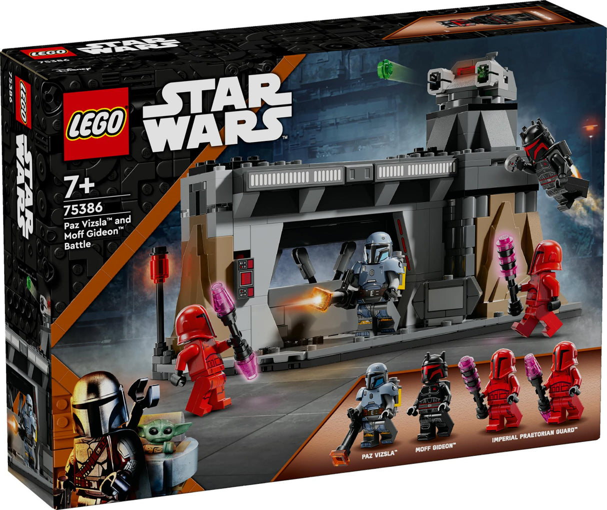 LEGO Star Wars - Paz Vizsla™ and Moff Gideon™ Battle (75386) LEGO