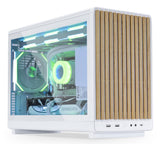 Lian Li A3- mATX-Wood edition, White, Birch, glass panel Lian Li