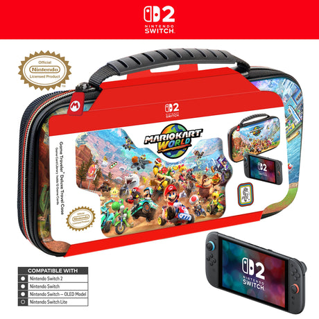 Nintendo Game Traveler: Deluxe Travel Case - Mario Kart World Nintendo