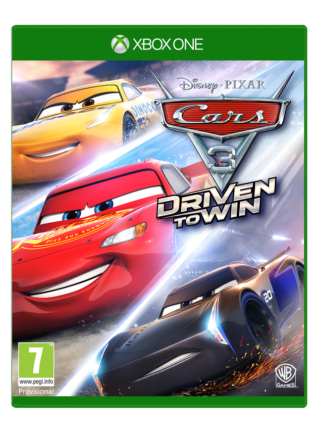 Cars 3: Driven to Win – Xbox One – spilomslag