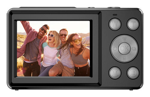 Rollei Compactline Pocket digitalkamera – sort – detalje eller anvendelse 6