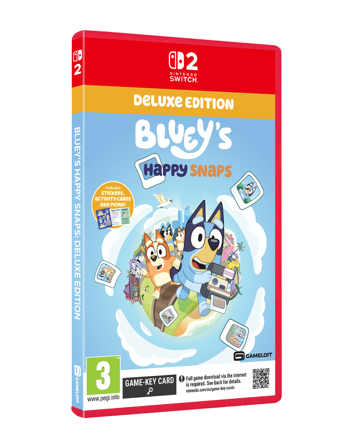 Bluey's Happy Snaps: Deluxe Edition – Nintendo Switch 2 – spilomslag
