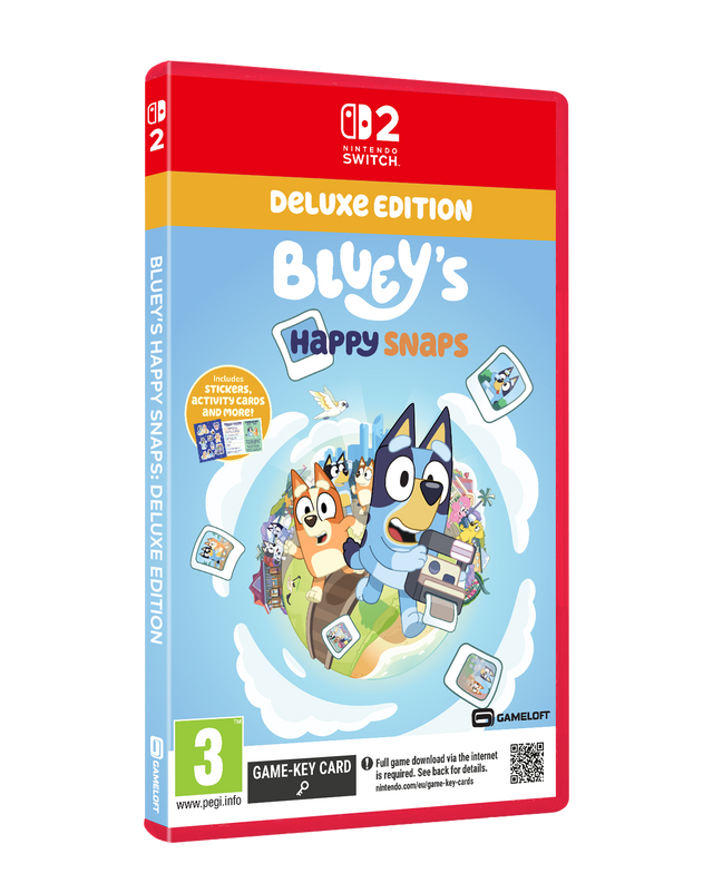 Bluey's Happy Snaps: Deluxe Edition – Nintendo Switch 2 – spilomslag