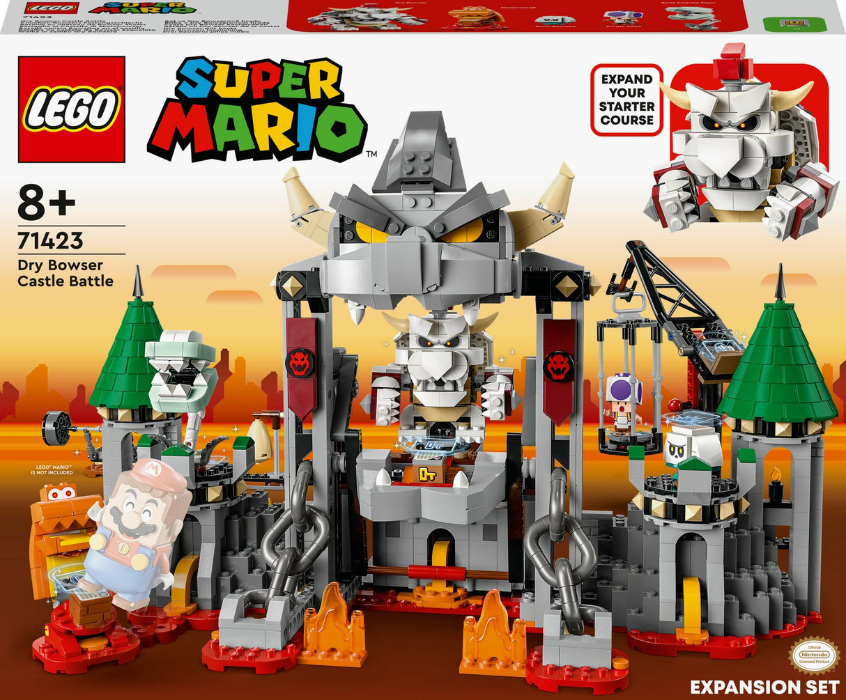 LEGO Super Mario - Dry Bowser Castle Battle Expansion Set (71423) LEGO