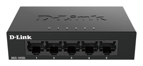 D-Link DGS-105GL/E – 5-port Gigabit-switch i metal – produktbillede 0
