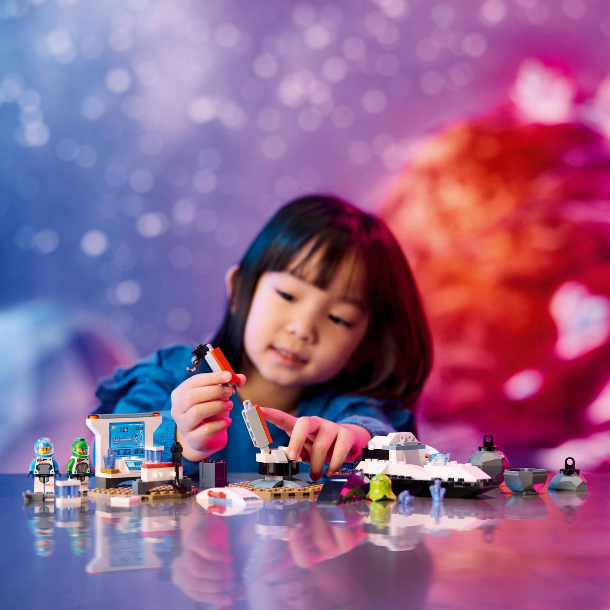 LEGO 60429 City Recovery of an asteroid in space, construction toy LEGO