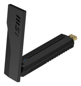 MSI BE6500 – Wi-Fi 7 USB-adapter – adapter med antenne