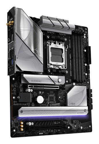ASRock B850 LiveMixer WiFi bundkort - produktbillede 4