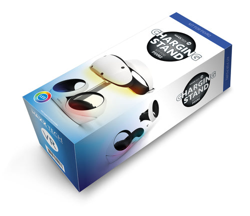 Maxx Tech – opladningsstander til PlayStation VR2 – emballage, forside