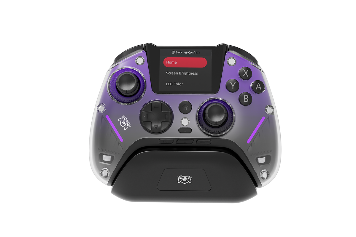 iMP Tech DLX HE MAX – trådløs controller – lilla/sort