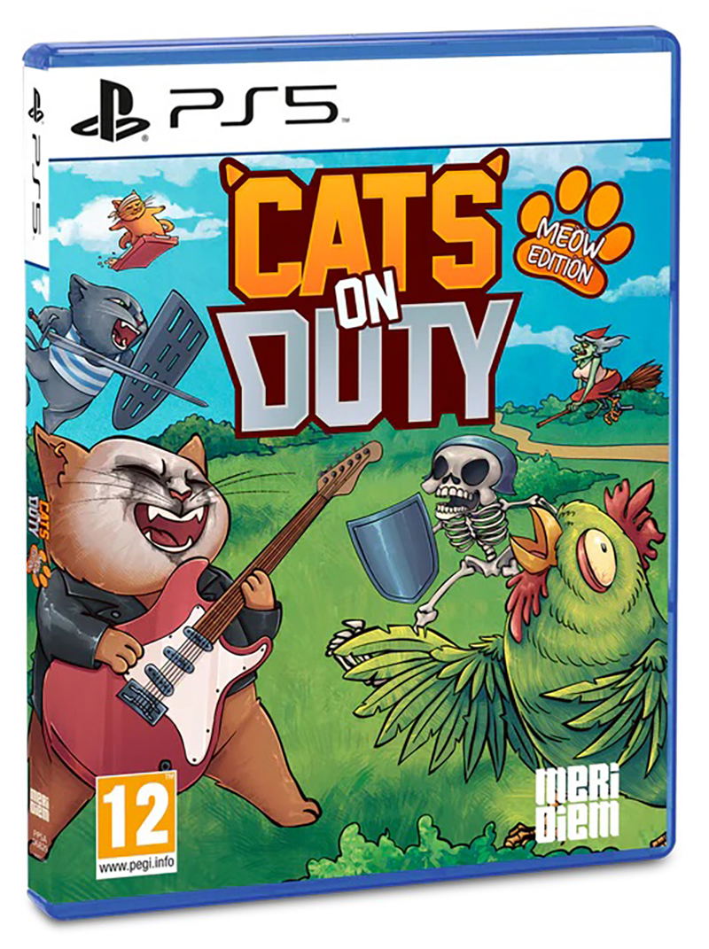 Cats on Duty (Meow Edition) – PlayStation 5 – spilomslag