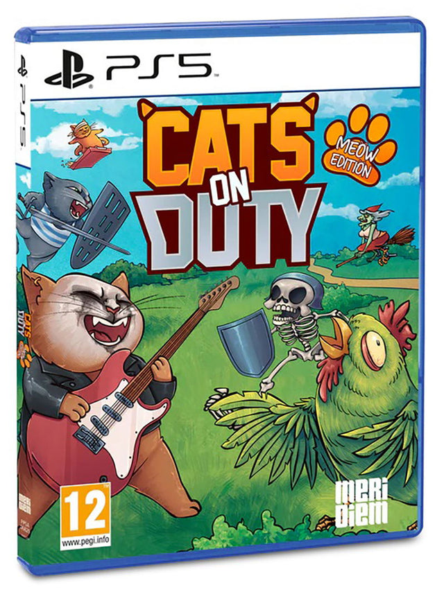 Cats on Duty (Meow Edition) – PlayStation 5 – spilomslag