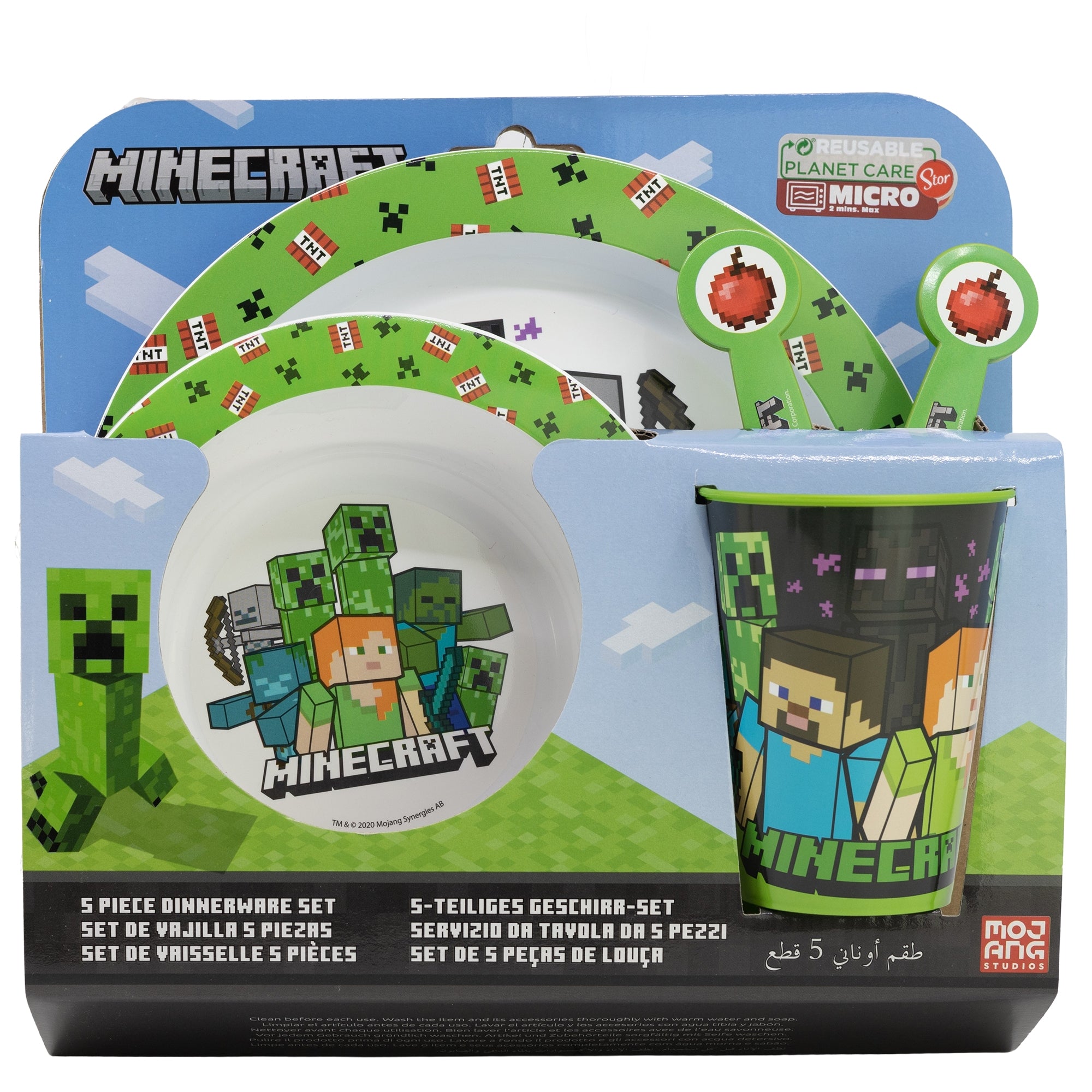 Minecraft Service Sæt - Plastik - 2023 Edition