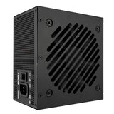 ASUS TUF Gaming 650B EVO – blæsergitter, strømstik og kontakt