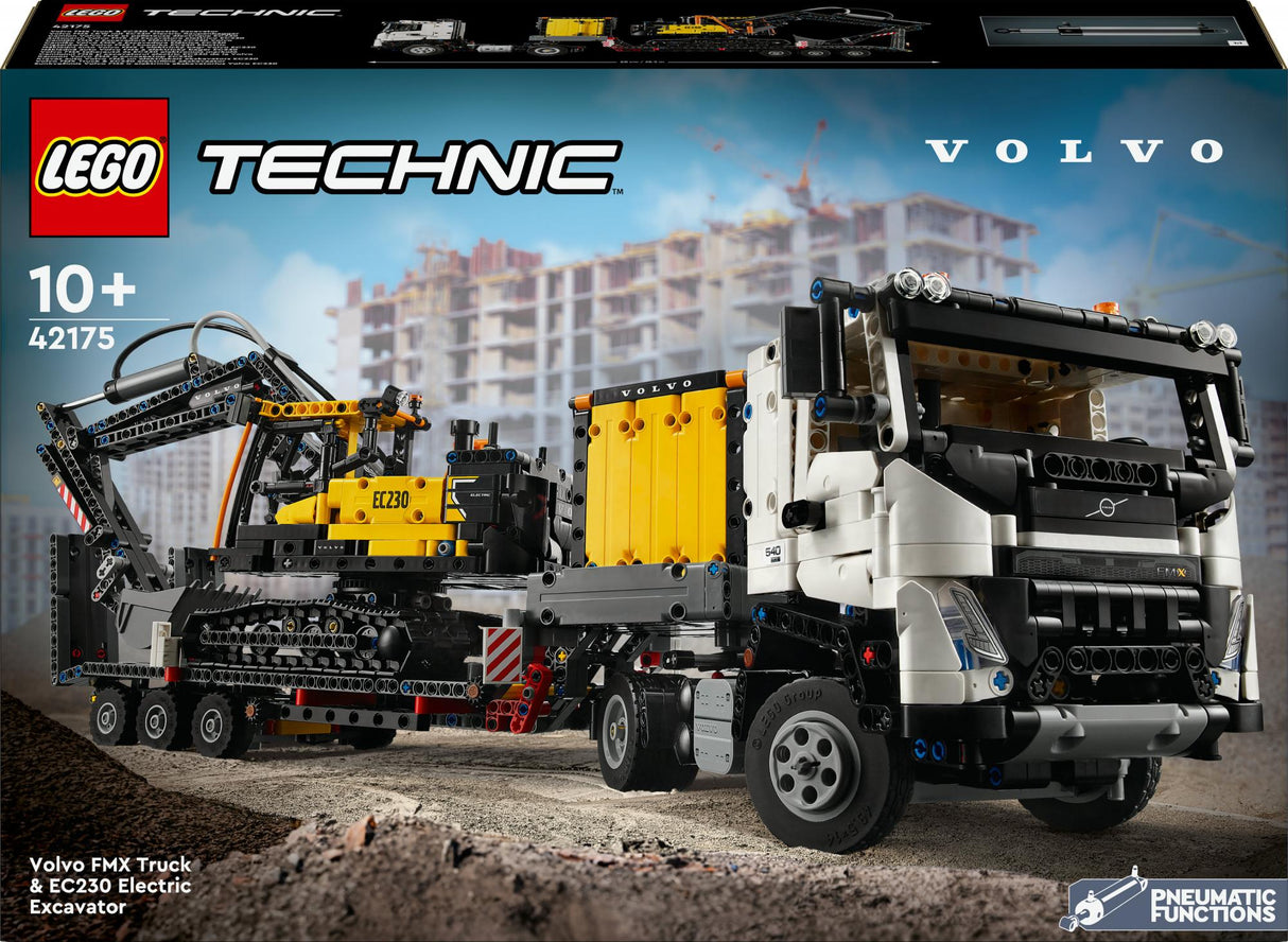 LEGO 42175 Technic Volvo FMX truck with EC230 Electric crawler excavator LEGO