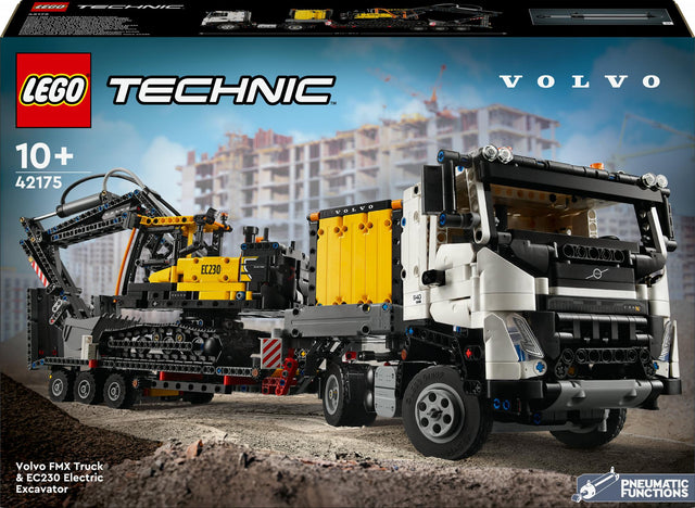LEGO 42175 Technic Volvo FMX truck with EC230 Electric crawler excavator LEGO