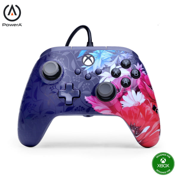 PowerA Advantage Plus kablet controller – Night Blossom – Xbox/PC