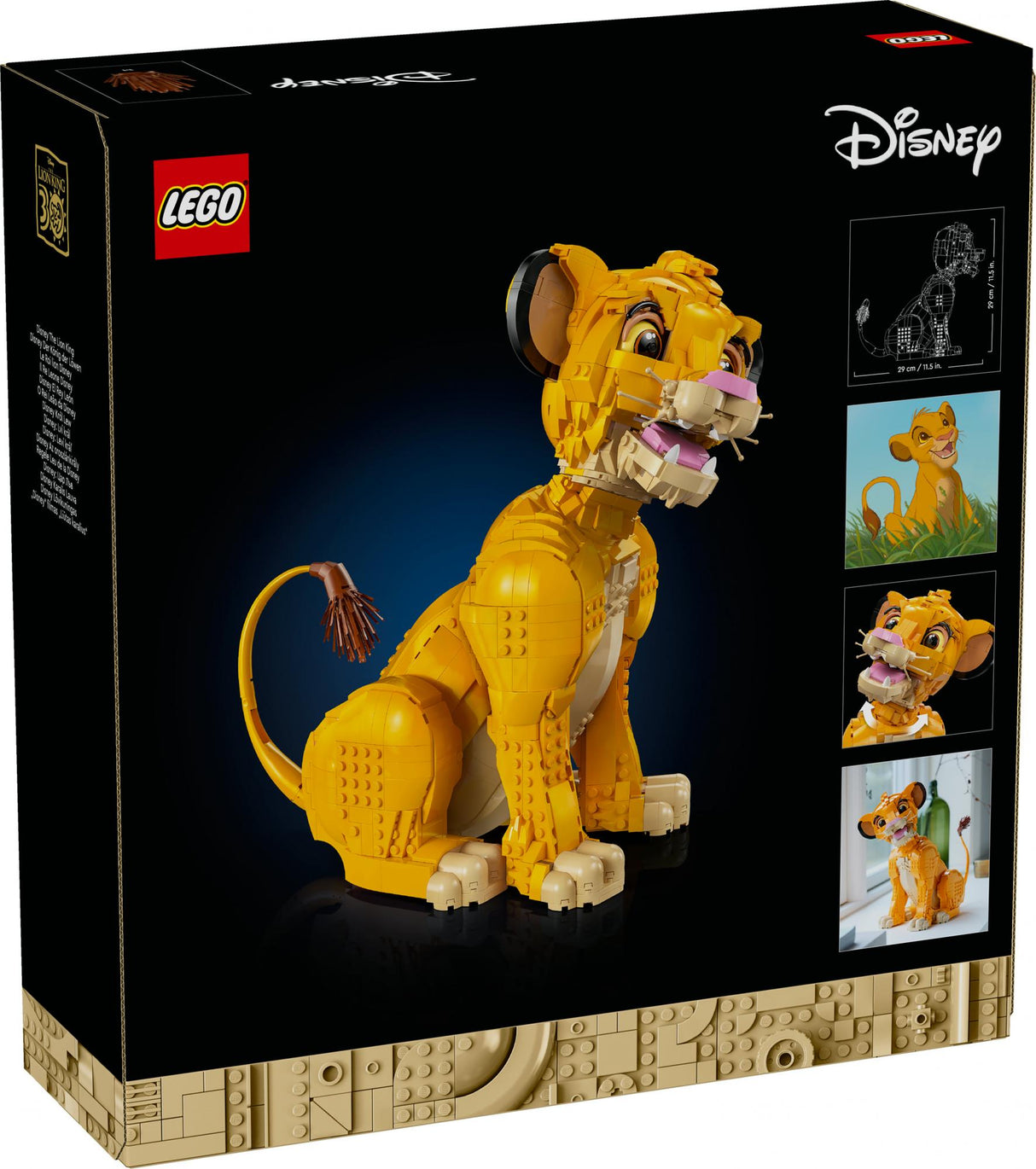 LEGO 43247 Disney Simba, The Young Lion King LEGO