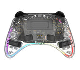 Wireless transparent Switch 2 controller with C-button, RGB deltaco_gaming