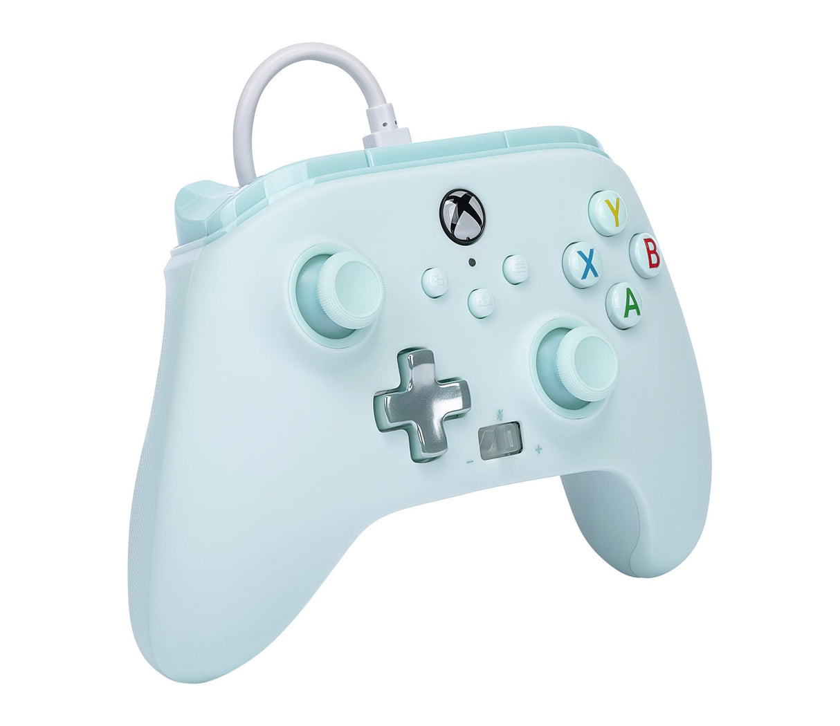 PowerA Enhanced Kablet Controller - Xbox Series X/S - Cotton Candy Blå