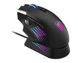 MSI VERSA PRO WIRELESS + Mouse Dock Pro gamingmus - sort - visning 3