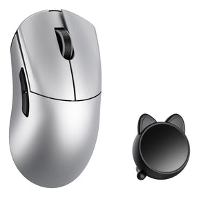 WLMouse Huan - Silver (Omron Optical) Wireless 8K Magnesium Mouse Jiangxi Deva Electronic Industry Co., Ltd. Company (WLMouse)