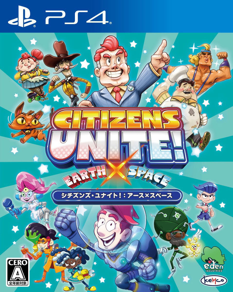 Citizens Unite!: Earth x Space (Limited Run) (Import) - PS4 - omslag